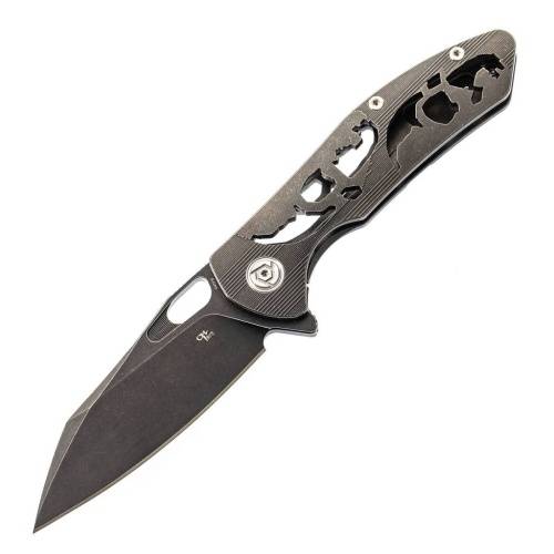 5891 ch outdoor knife CH3515 Black фото 3