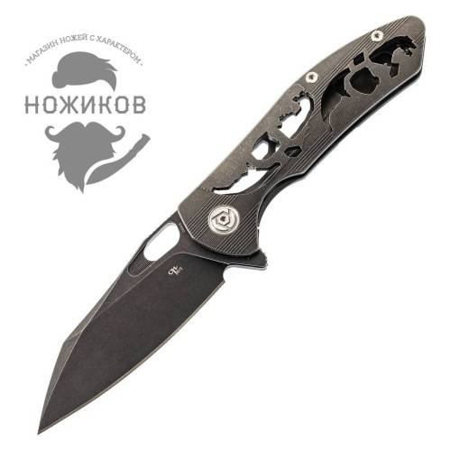 5891 ch outdoor knife CH3515 Black фото 7