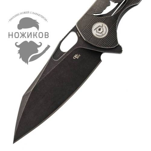 5891 ch outdoor knife CH3515 Black фото 4