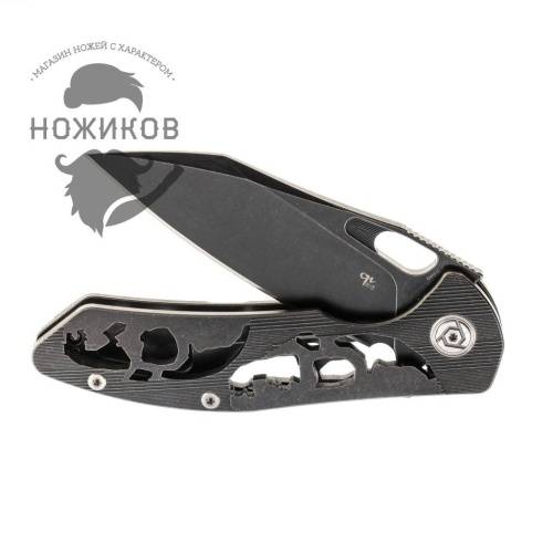 5891 ch outdoor knife CH3515 Black фото 11