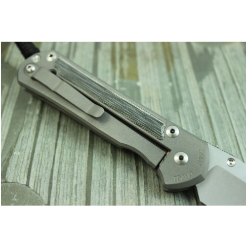 Складной нож Chris Reeve Large Sebenza 21 Micarta Inlay фото 3